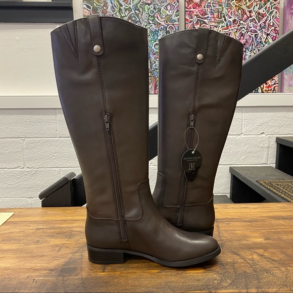 NIB/NWT Fawne Riding Leather Boots - Picture 4 of 9